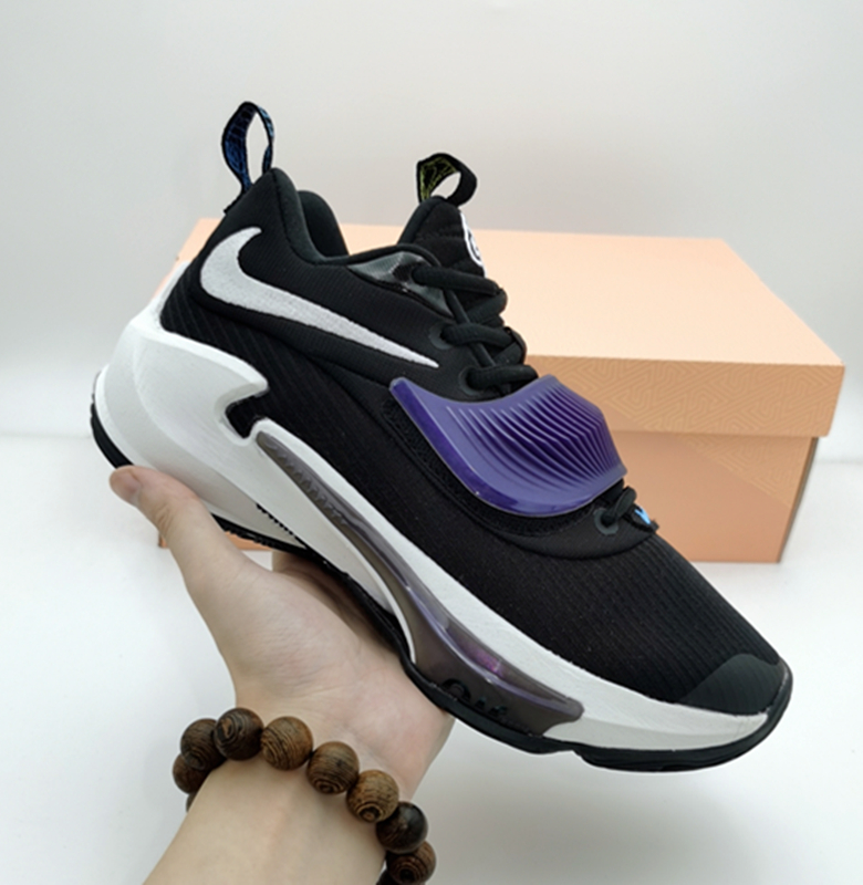 2022 Nike Freak 3 Black Purple Shoes